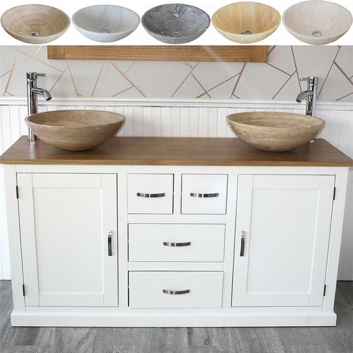 White bathroom vanity - white, unit