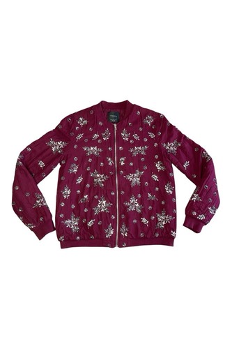 Zara burgundy floral - ,