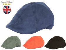 Suede Look Flat Cap Hat 6
