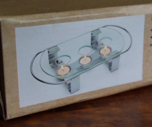Glass food warmer - food, 3