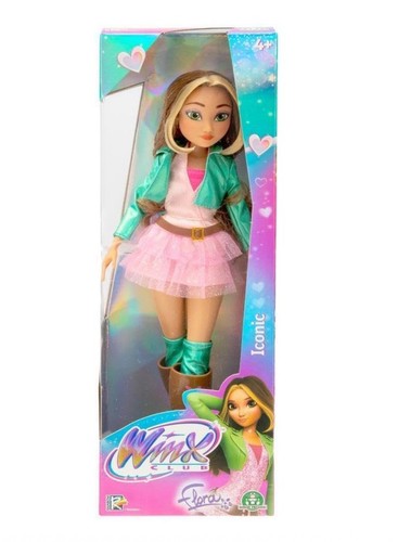 Winx club flora - iconic, doll
