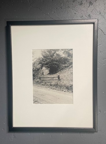 Framed black and white