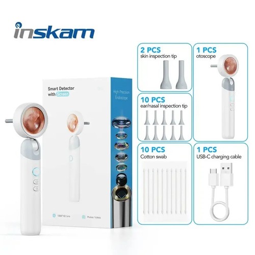 Visual ear otoscope ips - 1.38'',