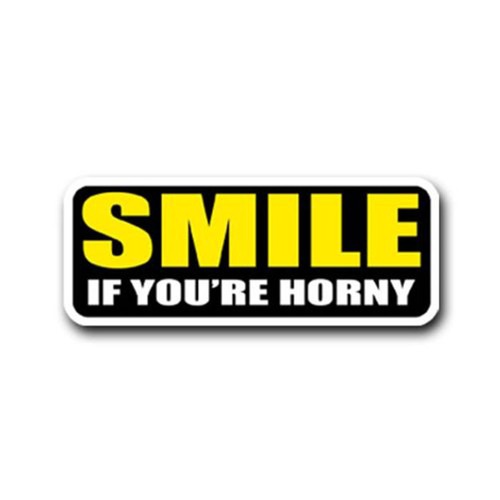 Smile your horny patch - if,