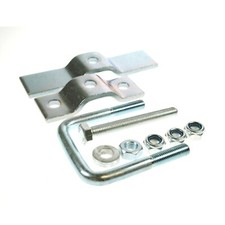 SPARE WHEEL CARRIER BRACKET FOR UNBRAKED TRAILER, SPARE WHEEL CLAMP PLATE