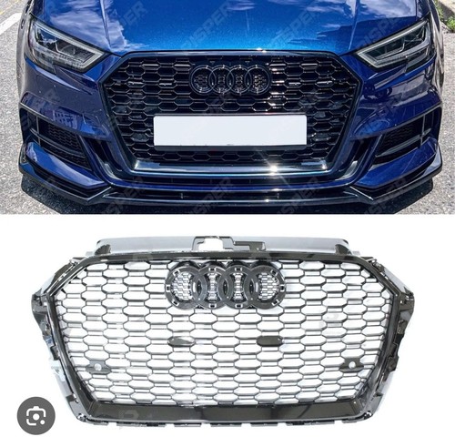 Audi honeycomb front - front, grille
