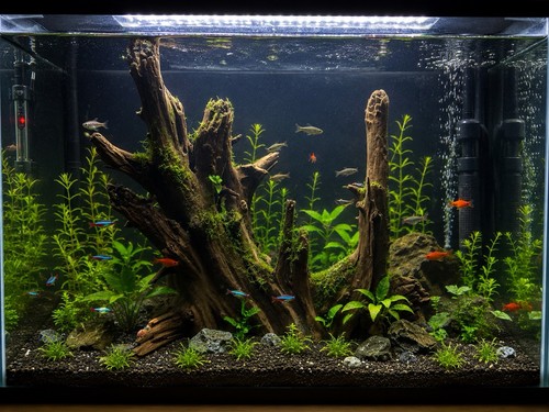 Bogwood driftwood fish tank - bogwood,