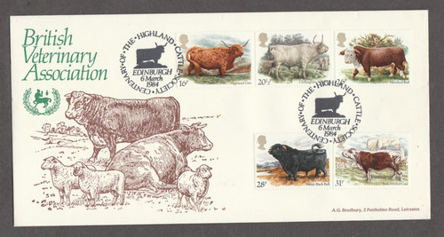1984 cattle bradbury vet - 1984,