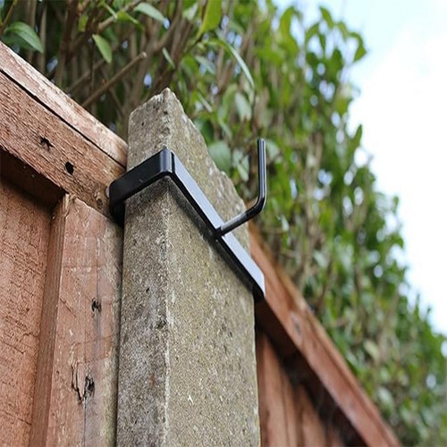 Brick hanger fence post - fence, clip