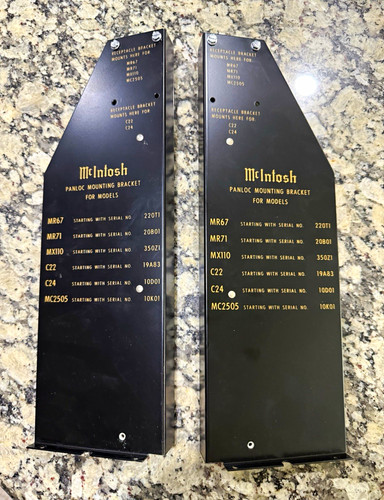Mcintosh panloc mounting - mcintosh,