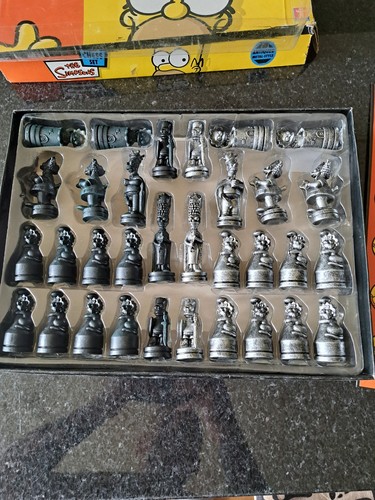 The simpsons chess - the,