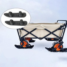 Scooter Ski Sled Toy 2 in 1 Snow Sledge Board for Backyard Jogging Sidewalks