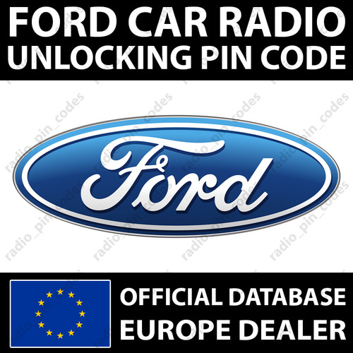 Ford radio pin code series - ford,