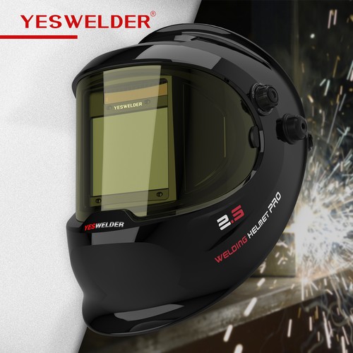 True colour welding - true, helmet