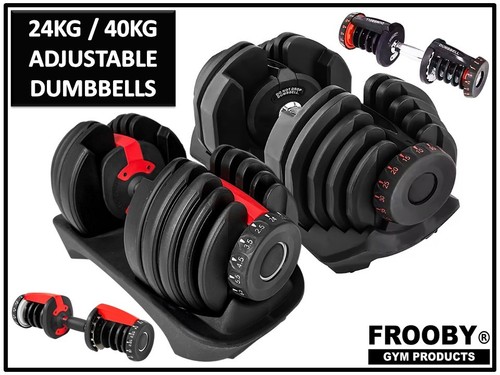 Adjustable dumbbell 24kg - 24kg, 40kg