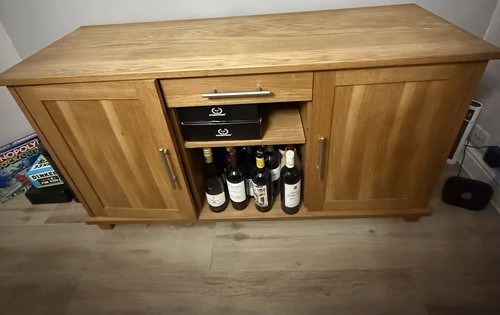Oak sideboard unit - sideboard,