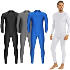 Men's Mock Neck Bodysuit Long