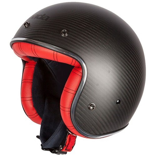 Carbon open face motorcycle - carbon,