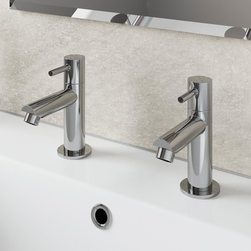 Modern bathroom basin - modern, taps