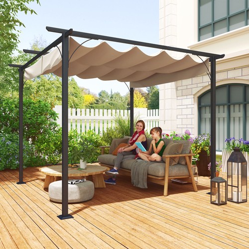 Outsunny 3x3m outdoor pergola - 3x3m,
