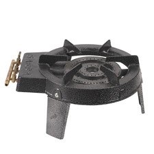 Portable Cast Iron Gas Burner Ring Cast Iron Large Boiling LPG Cooker Stove UK