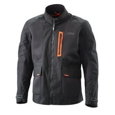KTM Adventure R V2 Mens Waterproof Breathable Motorcycle Jacket Black