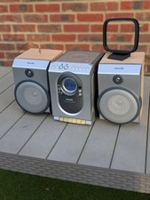 Vintage  PHILIPS MC150 25 Micro Hi Fi System.  Good working order but No remote.