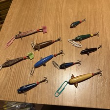 10 Vintage hand painted Devon