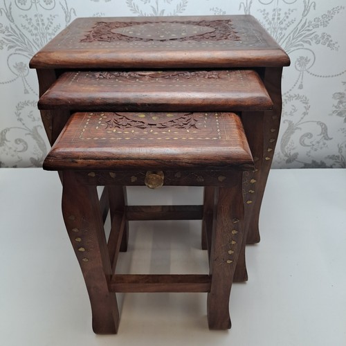 Set hand carved sheesham - set,