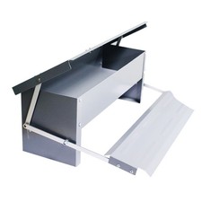 5KG Automatic Chicken Feeder Galvanized Steel Poultry Feeders Ratproof Outdoor