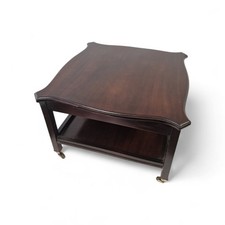 Small Mahogany Square Side