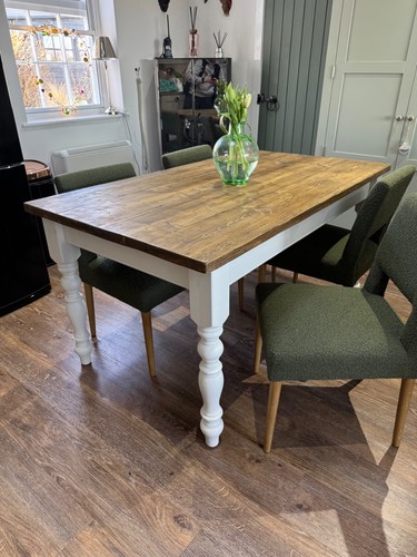 Rustic shabby chic dining - rustic,
