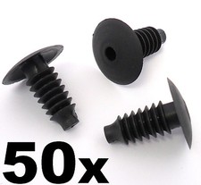50x VW Plastic Trim Clips- Bung Interior Door Boot Lining Roof Carpet Panels