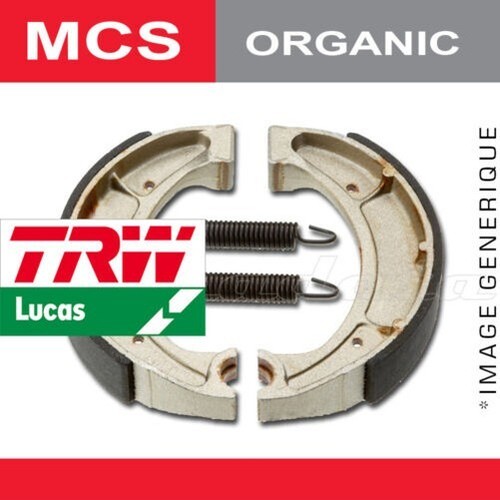 Rear brake pads trw - lucas, mcs