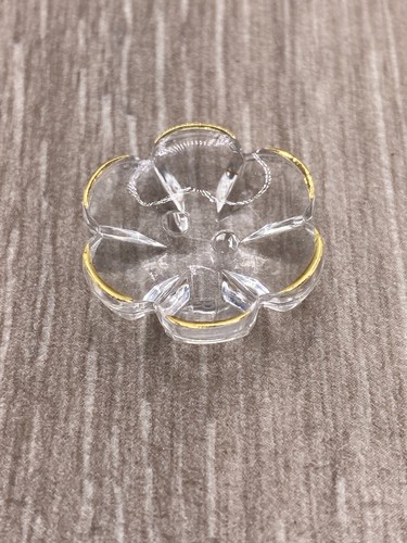 Clear flower gold - flower, hole