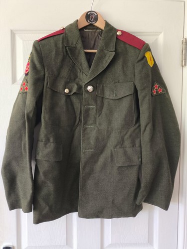 Irish army dress jacket - army,