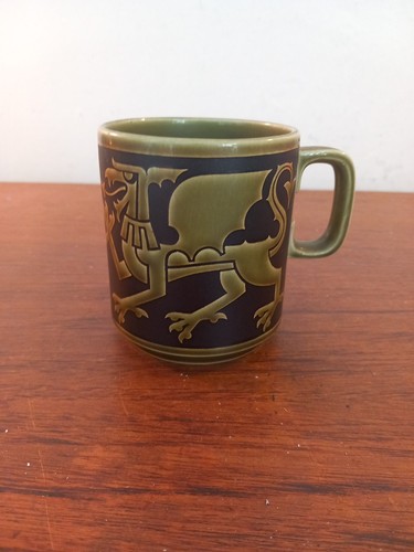 Vintage hornsea pottery - vintage, green