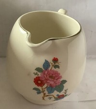 VINTAGE PRICE KENSINGTON Ceramic   FLORAL WATER JUG PITCHER English Pottery Vgc
