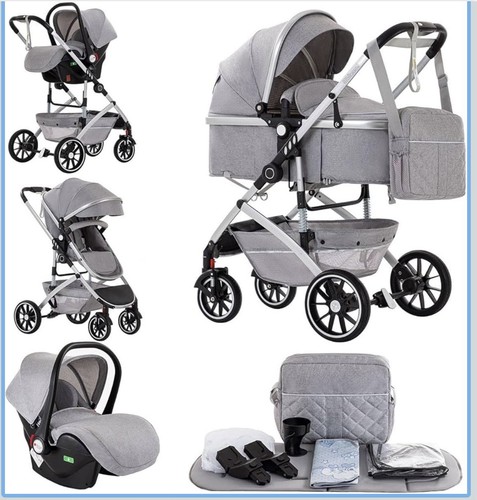 Bayobay baby pram pushchair - &,