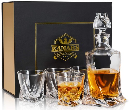 Kanars whiskey decanter set - kanars,