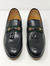 Gucci Black Leather Tassel