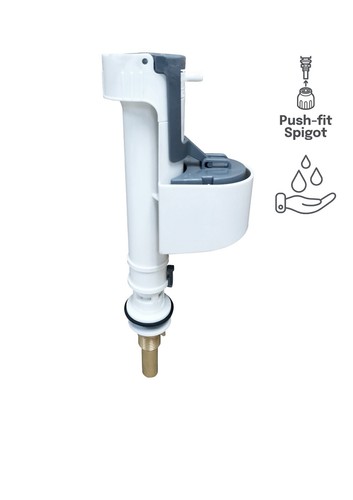 Bottom entry toilet - bottom,