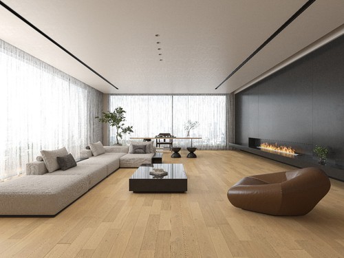 Engineered oak flooring job - oak,