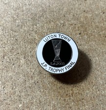 LUTON TOWN ENAMEL FOOTBALL