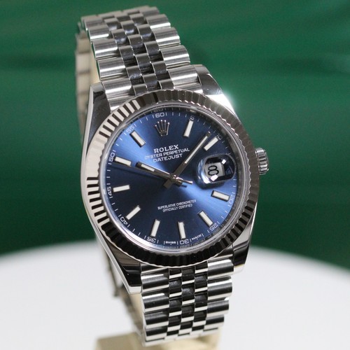 Rolex datejust 41m stainless - rolex,