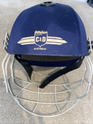 Albion cricket helmet navy - albion,