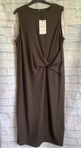 Zara midi dress - zara, draped