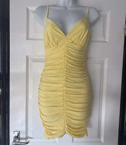 Quiz yellow ruched - yellow,