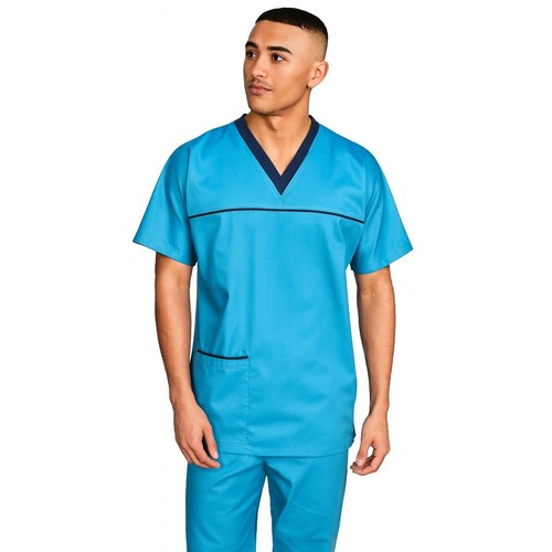 Unisex scrub top - scrub,