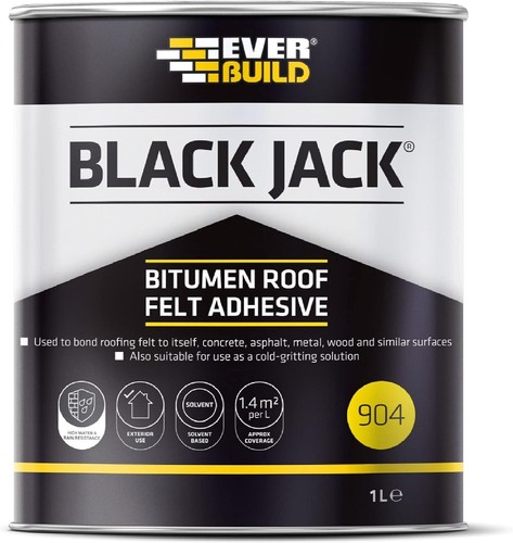 Everbuild black jack roof - black,
